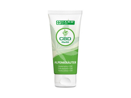 HARO Gel aux herbes alpines au CBD, tube de 100 ml