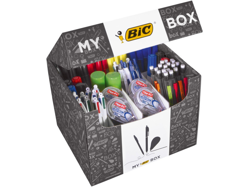 BIC Kit d'écriture MY BIC BOX, 124 pièces