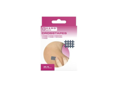 HARO Crosstape/pansement grillagé, taille: S, bleu