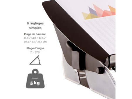 Fellowes Support de documents/sous-main Easy Glide