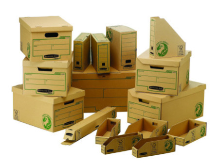 Fellowes Boîte d'archives BANKERS BOX EARTH, marron,
