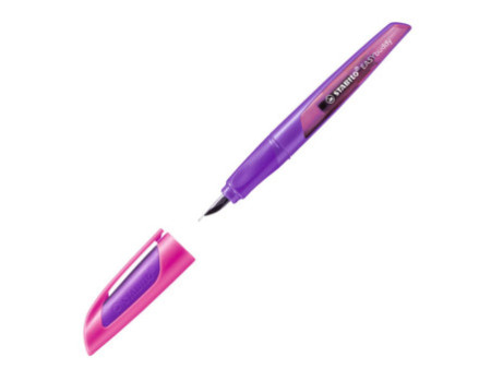 STABILO Stylo plume EASYbuddy L, gauchers, violet/magenta