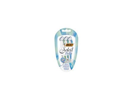 BIC Rasoir jetable Soleil Bella, pour femmes, pack de 3