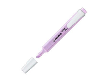 STABILO Surligneur swing cool Pastel Edition, brume de lilas