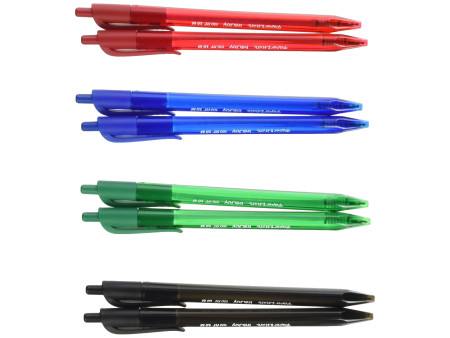 Paper:Mate Stylo à bille InkJoy 100 RT, blister de 8