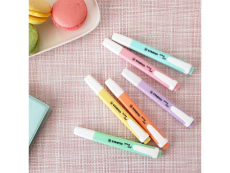 STABILO Surligneur swing cool Pastel Edition, brume de lilas
