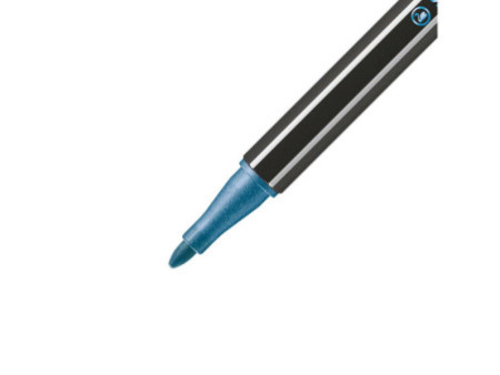 STABILO Feutre Pen 68 metallic, étui en métal de 6
