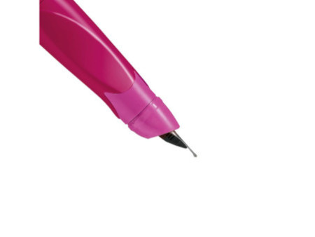 STABILO Stylo plume EASYbirdy L, gauchers, framboise/rose