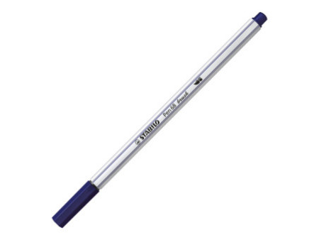 STABILO Feutre pinceau Pen 68 brush, bleu de Prusse