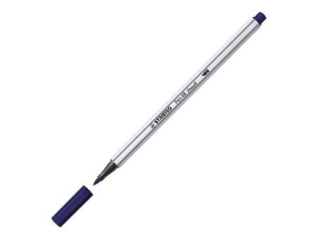 STABILO Feutre pinceau Pen 68 brush, bleu de Prusse