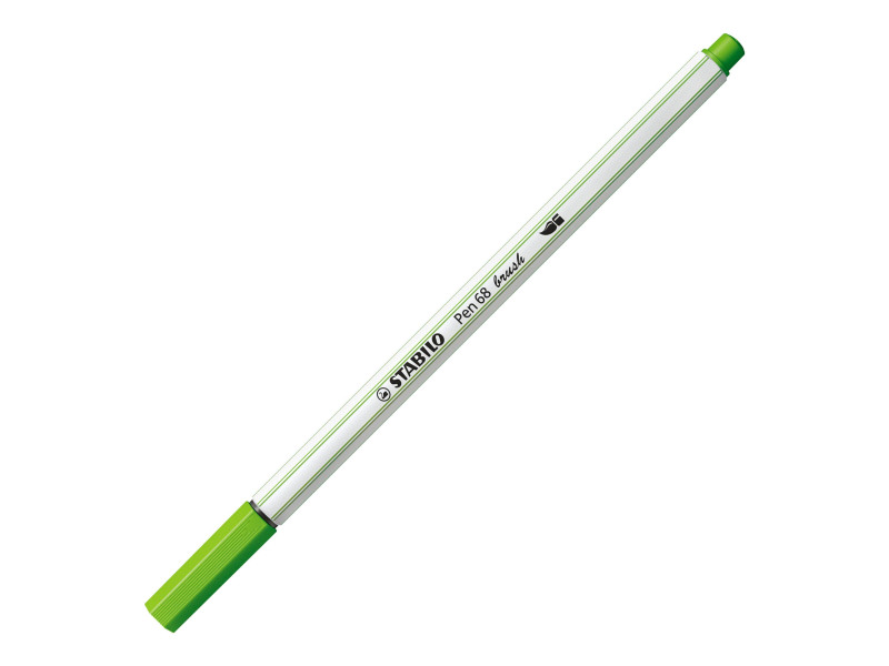 STABILO Feutre pinceau Pen 68 brush, vert clair