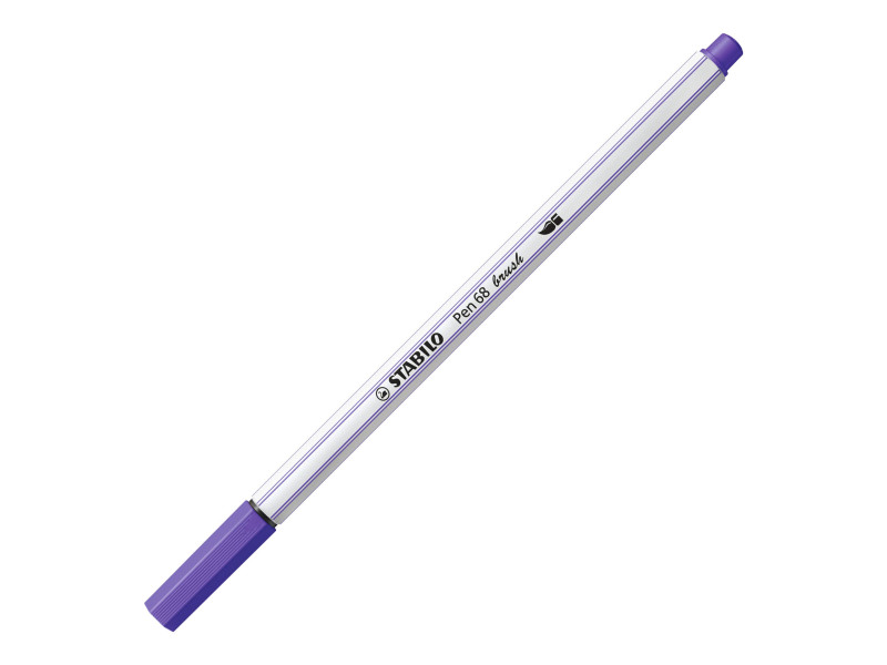 STABILO Feutre pinceau Pen 68 brush, violet