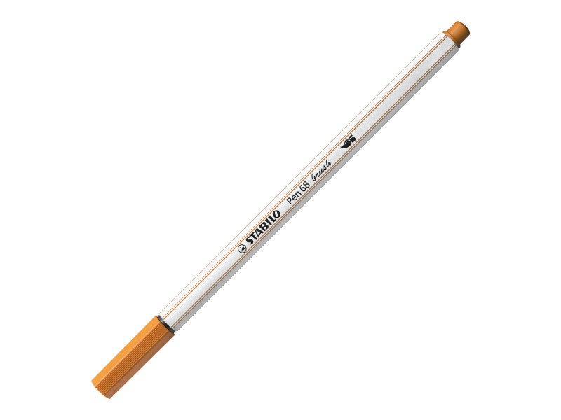 STABILO Feutre pinceau Pen 68 brush, ocre foncé
