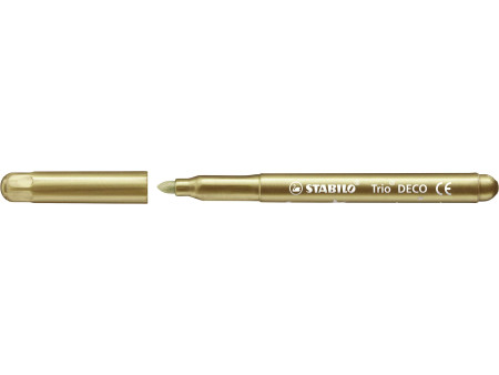 STABILO Feutre de coloriage Trio Deco, étui en carton de 8