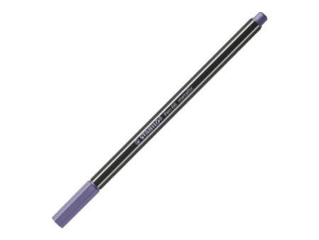 STABILO Stylo feutre Pen 68 metallic, lilas métallisé