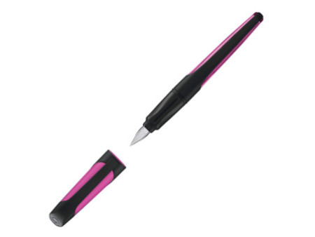 STABILO Stylo plume EASYbuddy L, noir/magenta