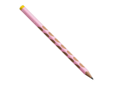 STABILO Crayon à papier d'apprentissage EASYgraph L, rose