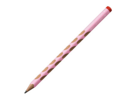 STABILO Crayon à papier d'apprentissage EASYgraph R, rose