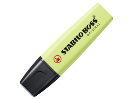 STABILO Surligneur BOSS ORIGINAL Pastel, citron vert pastel
