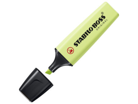 STABILO Surligneur BOSS ORIGINAL Pastel, citron vert pastel
