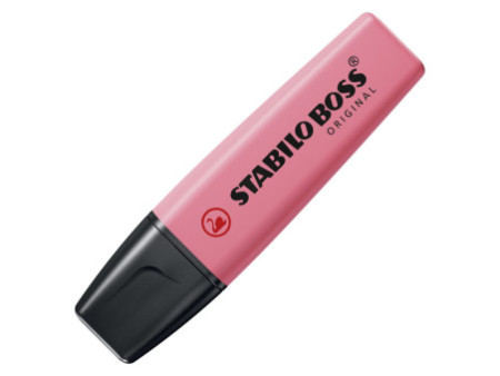 STABILO Surligneur BOSS ORIGINAL Pastel, rose pastel