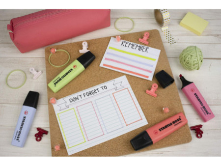 STABILO Surligneur BOSS ORIGINAL Pastel, corail pastel