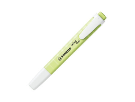 STABILO Surligneur swing cool Pastel Edition, citron vert