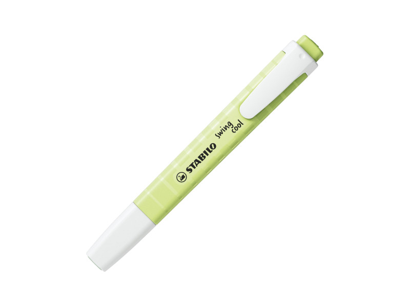 STABILO Surligneur swing cool Pastel Edition, citron vert