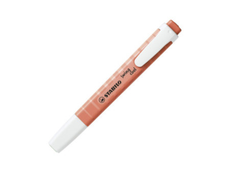 STABILO Surligneur swing cool Pastel Edition, rouge corail