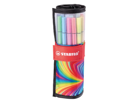 STABILO Feutre Pen 68, rollerset de 25 ARTY Edition