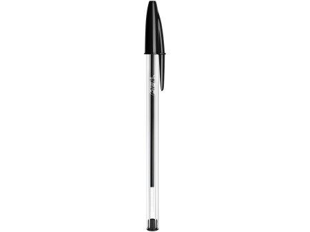 BIC Stylo à bille Cristal Original, boîte carton de 10, noir