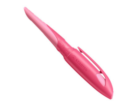 STABILO Stylo plume EASYbirdy 3D Wildlife L, rose, A