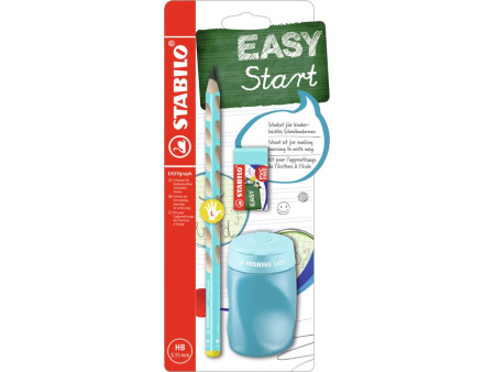 STABILO Kit pour écolier EASYgraph, pour gauchers, bleu