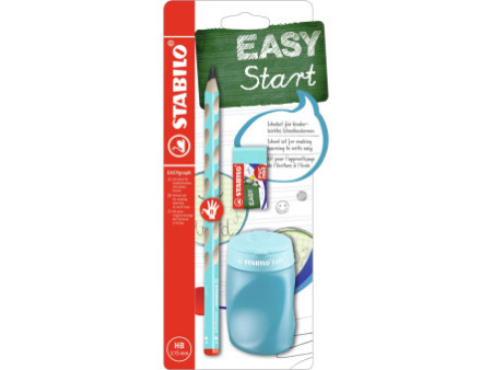 STABILO Kit pour écolier EASYgraph, pour droitiers, bleu