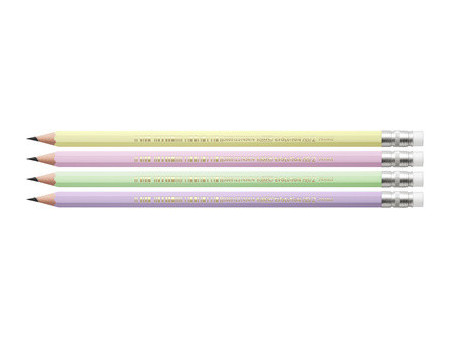 BIC Crayon de papier Evolution PASTEL, HB, assorti