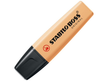STABILO Surligneur BOSS ORIGINAL Pastel, sorbet abricot