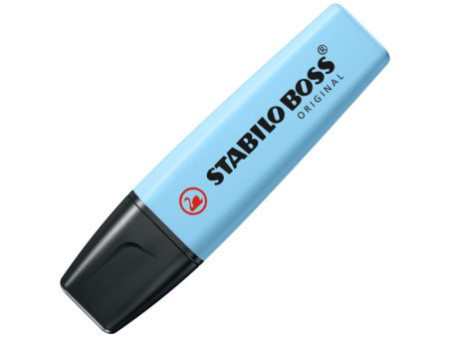 STABILO Surligneur BOSS ORIGINAL Pastel, fraicheur de bleu