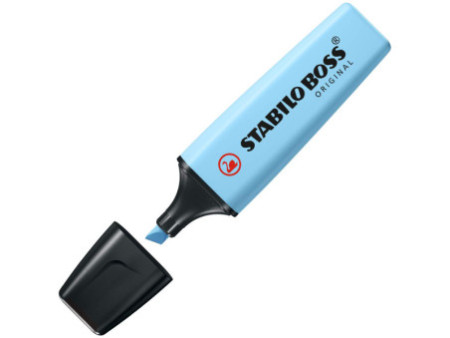 STABILO Surligneur BOSS ORIGINAL Pastel, fraicheur de bleu