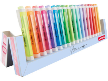 STABILO Surligneur swing cool, set de bureau de 18 pièces