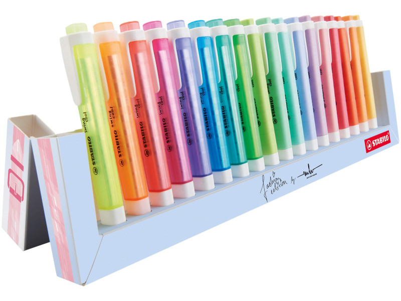 STABILO Surligneur swing cool, set de bureau de 18 pièces