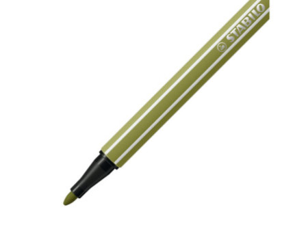 STABILO Stylo feutre Pen 68, vert épinard