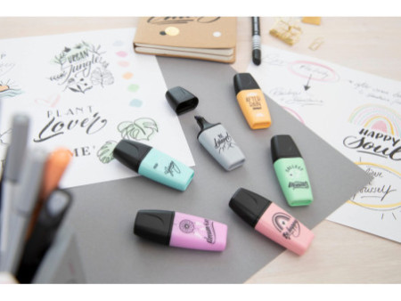 STABILO Surligneur BOSS MINI Pastellove 2.0,étui carton de 3
