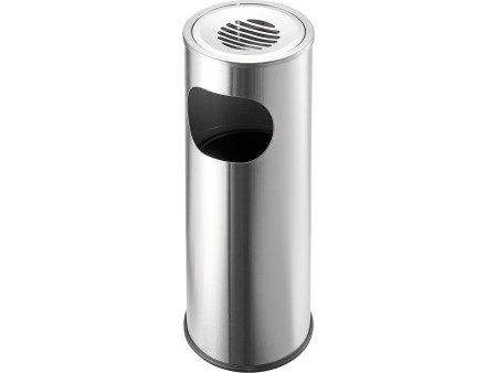 helit Cendrier sur pied 'the shark', inox, argent