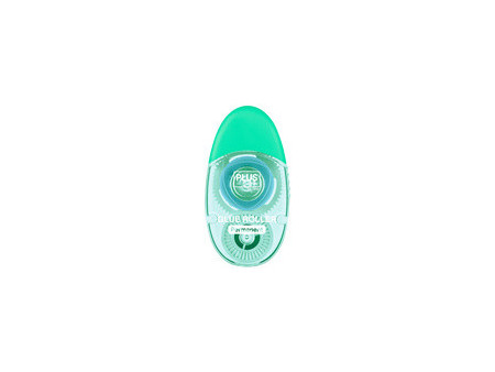 PLUS JAPAN Mini roller adhésif LE TG-1512, 6 mm x 12 m, vert