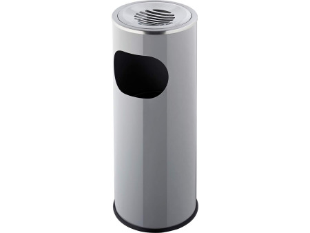 helit Cendrier sur pied 'the shark', inox, argent