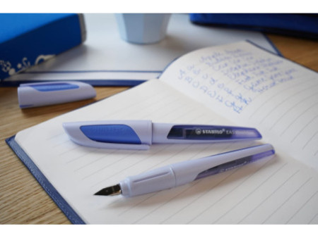 STABILO Stylo plume EASYbuddy M, droitiers, bleu nuage