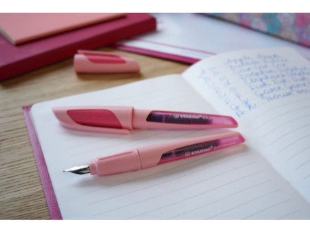 STABILO Stylo plume EASYbuddy M, droitiers, rouge