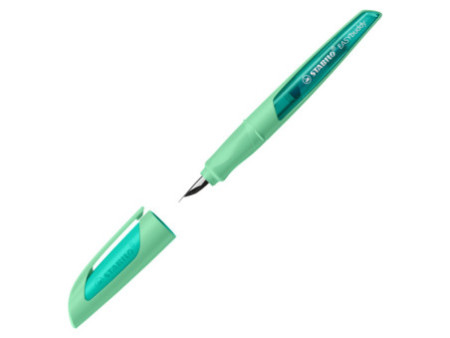STABILO Stylo plume EASYbuddy M, droitiers, vert menthe