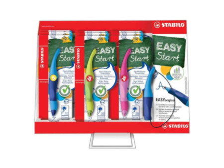STABILO Stylo roller EASYoriginal, présentoir de 9