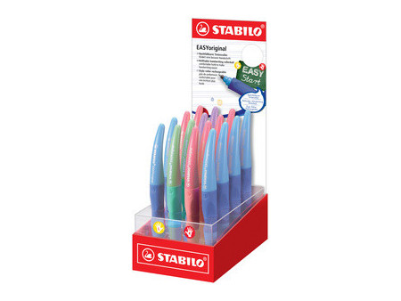 STABILO Stylo roller EASYoriginal, présentoir de 16